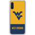West Virginia University WV Yello split Galaxy A10e Clear Case
