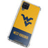 West Virginia University WV Yello split Galaxy A12 Clear Case