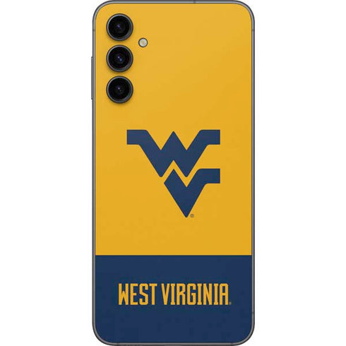 West Virginia University WV Yello split Galaxy A14 5G Skin