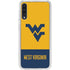 West Virginia University WV Yello split Galaxy A50 Clear Case
