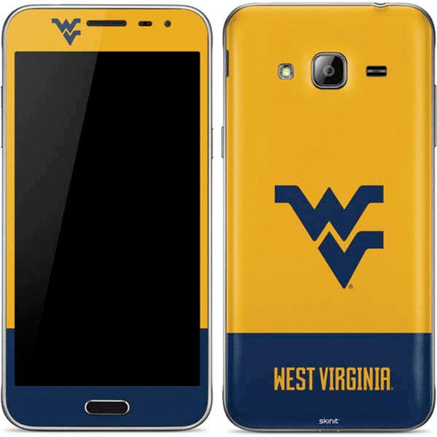 West Virginia University WV Yello split Galaxy J3 Skin