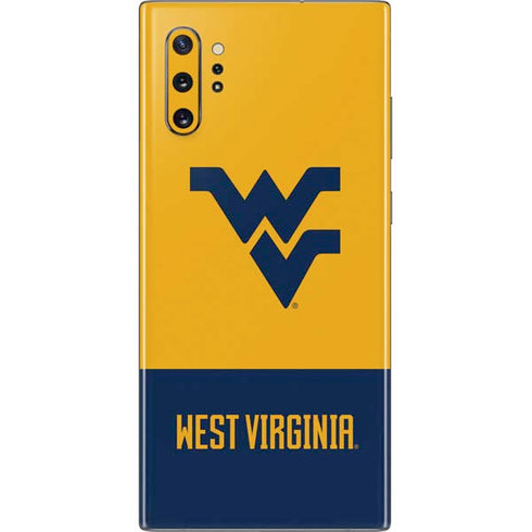 West Virginia University WV Yello split Galaxy Note 10 Plus Skin