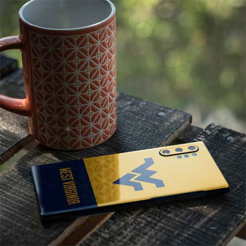 West Virginia University WV Yello split Galaxy Note 10 Plus Skin