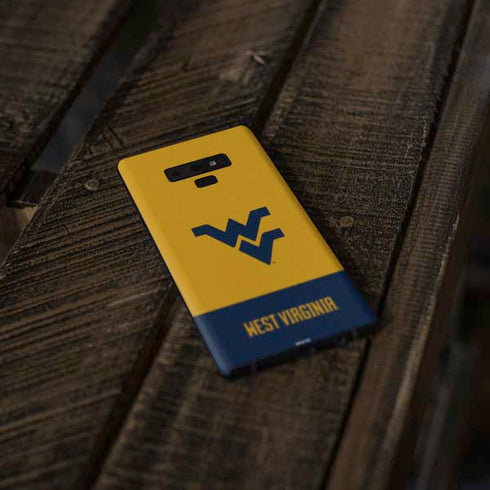 West Virginia University WV Yello split Galaxy Note 9 Skin