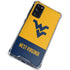West Virginia University WV Yello split Galaxy S20 FE Clear Case