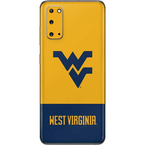 West Virginia University WV Yello split Galaxy S20 Skin