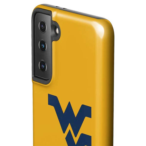 West Virginia University WV Yello split Galaxy S21 Plus 5G Pro Case