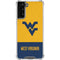 West Virginia University WV Yello split Galaxy S22 Plus Clear Case