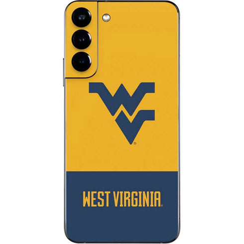 West Virginia University WV Yello split Galaxy S22 Plus Skin