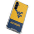 West Virginia University WV Yello split Galaxy S23 FE Clear Case
