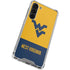West Virginia University WV Yello split Galaxy S23 Plus Clear Case