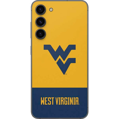West Virginia University WV Yello split Galaxy S23 Plus Skin