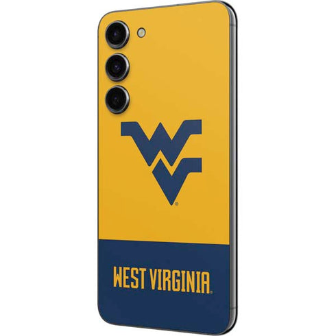 West Virginia University WV Yello split Galaxy S23 Plus Skin