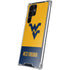West Virginia University WV Yello split Galaxy S24 Ultra Clear Case