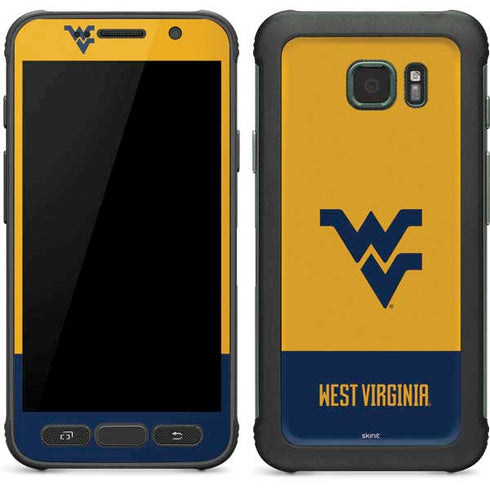 West Virginia University WV Yello split Galaxy S7 Active Skin