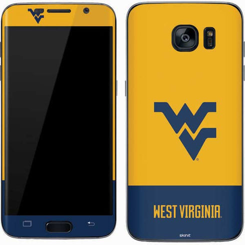 West Virginia University WV Yello split Galaxy S7 Skin