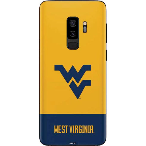 West Virginia University WV Yello split Galaxy S9 Plus Skin