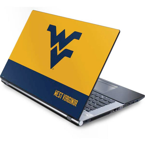 West Virginia University WV Yello split Generic Laptop Skin