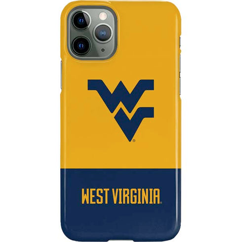 West Virginia University WV Yello split iPhone 11 Pro Lite Case