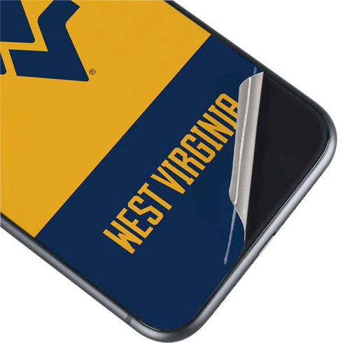 West Virginia University WV Yello split iPhone 11 Skin