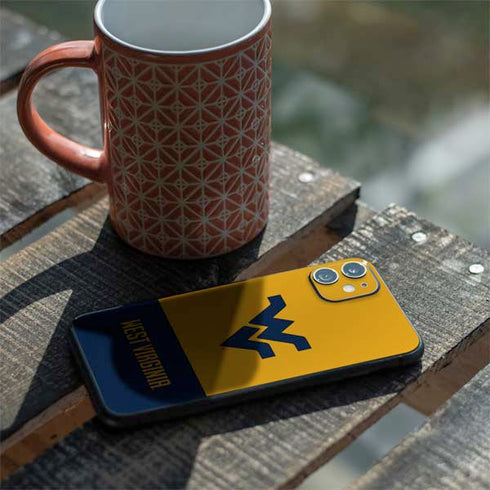 West Virginia University WV Yello split iPhone 11 Skin