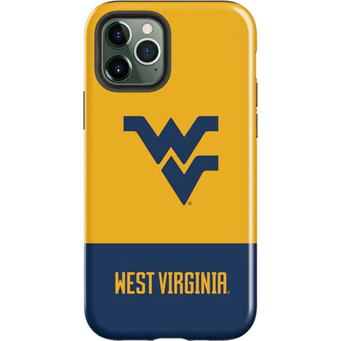 West Virginia University WV Yello split iPhone 12 Pro Impact Case