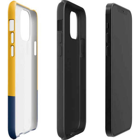 West Virginia University WV Yello split iPhone 12 Pro Impact Case