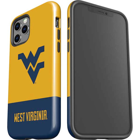 West Virginia University WV Yello split iPhone 12 Pro Impact Case