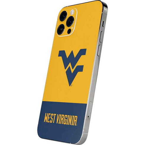 West Virginia University WV Yello split iPhone 12 Pro Max Skin