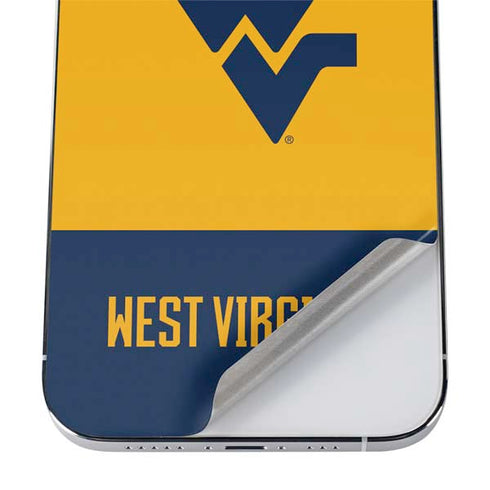 West Virginia University WV Yello split iPhone 12 Pro Max Skin