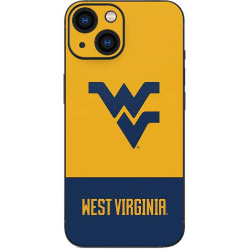 West Virginia University WV Yello split iPhone 13 Mini Skin