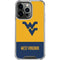 West Virginia University WV Yello split iPhone 13 Pro Clear Case