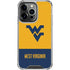 West Virginia University WV Yello split iPhone 13 Pro Clear Case
