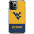 West Virginia University WV Yello split iPhone 13 Pro Max Clear Case