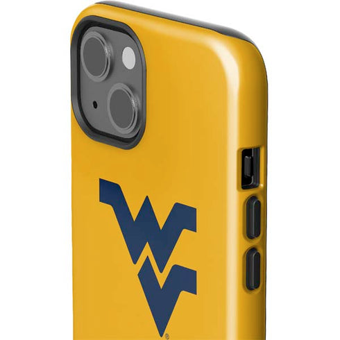 West Virginia University WV Yello split iPhone 15 Impact Case