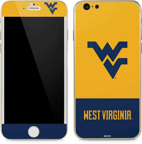 West Virginia University WV Yello split iPhone 6/6s Skin