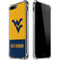 West Virginia University WV Yello split iPhone 7/8 Plus Clear Case
