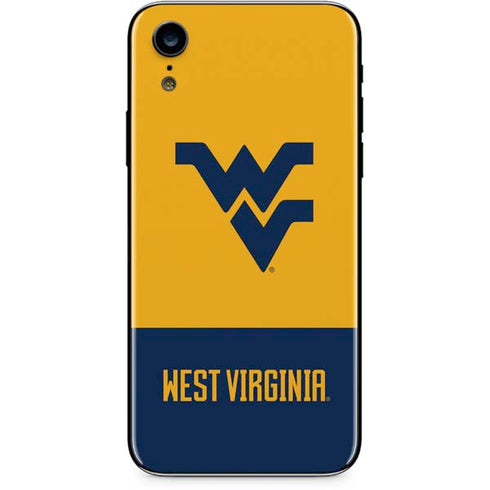 West Virginia University WV Yello split iPhone XR Skin
