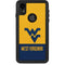 West Virginia University WV Yello split iPhone XR Waterproof Case