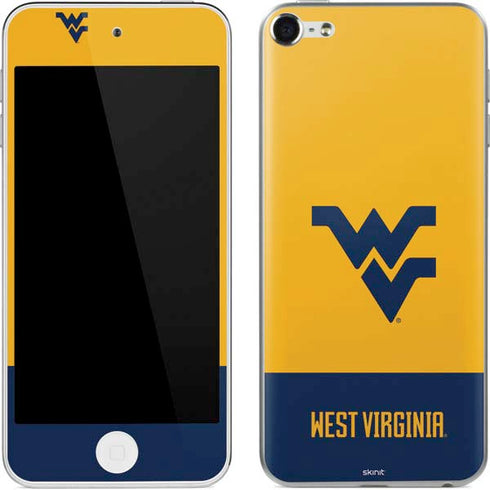 West Virginia University WV Yello split Apple iPod Skin