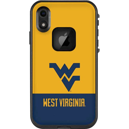 West Virginia University WV Yello split LifeProof Fre iPhone Skin