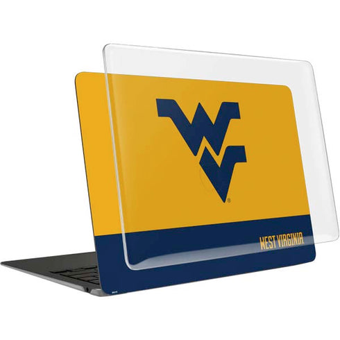 West Virginia University WV Yello split MacBook Air 13in (2020) Case plus Skin