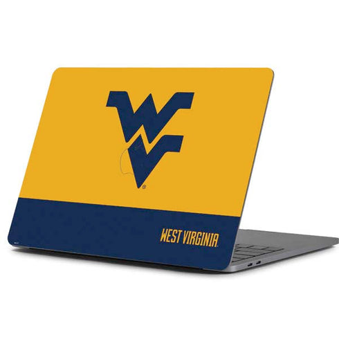 West Virginia University WV Yello split Apple MacBook Pro 13-inch Skin