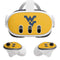 West Virginia University WV Yello split Meta Quest 3 Skin