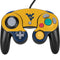 West Virginia University WV Yello split Nintendo GameCube Controller Skin