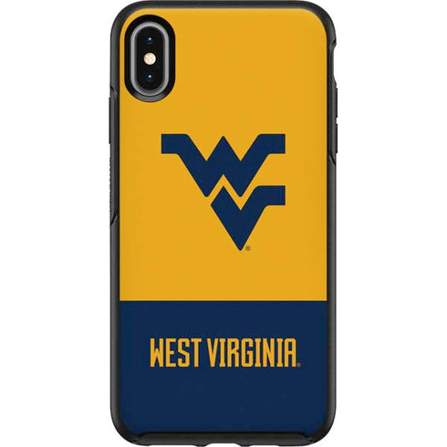 West Virginia University WV Yello split Otterbox Symmetry iPhone Skin