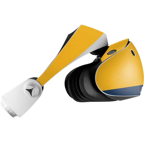West Virginia University WV Yello split PlayStation VR2 Skin