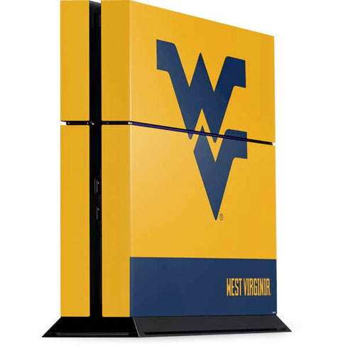 West Virginia University WV Yello split PS4 Console Skin