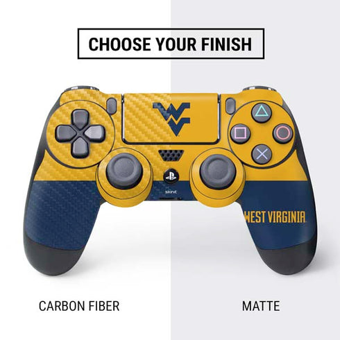 West Virginia University WV Yello split PS4 Controller Skin