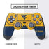 West Virginia University WV Yello split PS4 Slim Bundle Skin